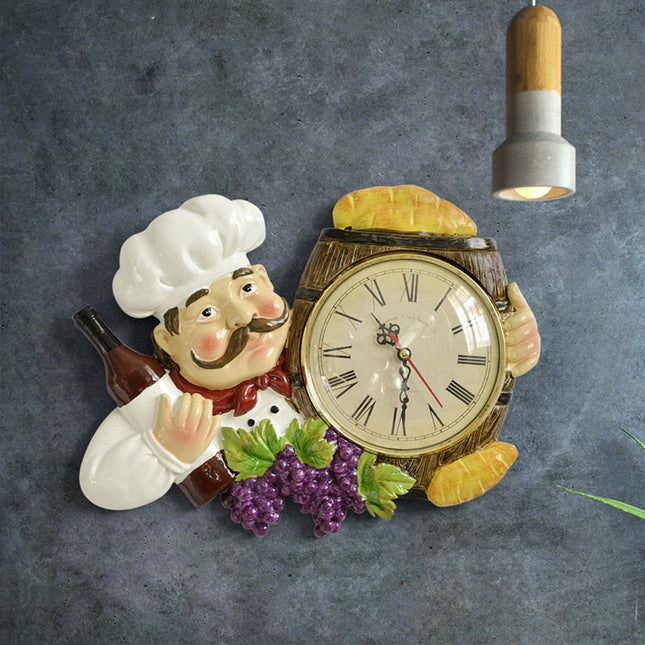 Reloj de pared original para cocina