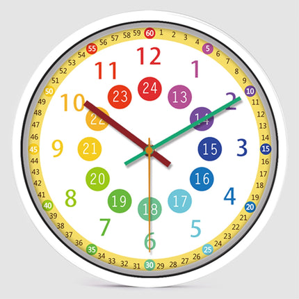 Reloj de pared educativo para niños