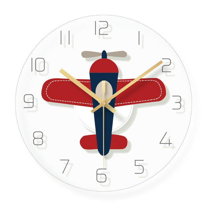 Reloj de pared infantil con zorro