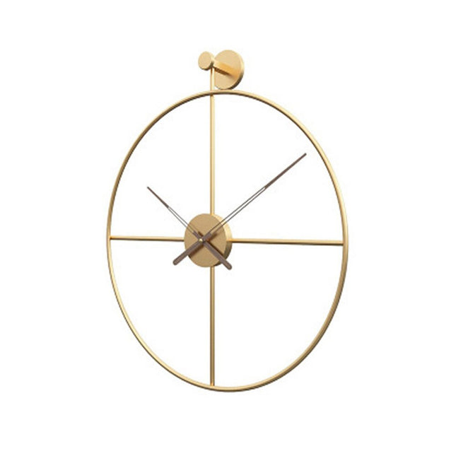 Reloj de pared metálico estilo escandinavo