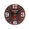 Reloj de pared madera estilo vintage