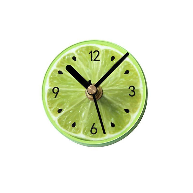 Reloj de cocina vintage forma limón