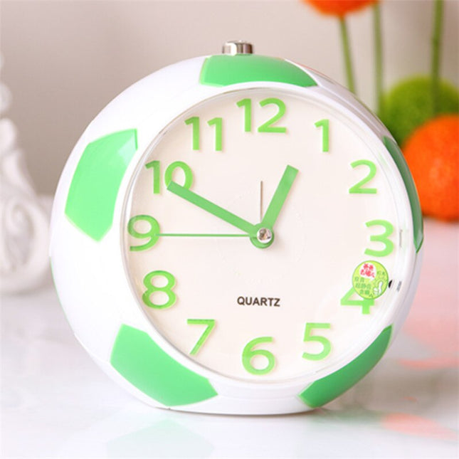 Despertador infantil con forma balón fútbol