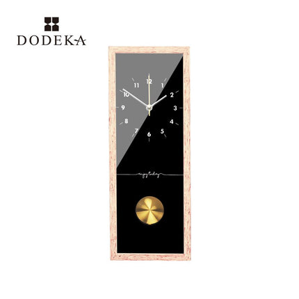 Reloj de sobremesa de madera péndulo