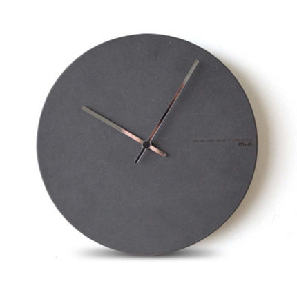 Reloj de pared nórdico color antracita