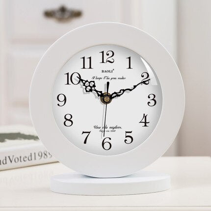 Reloj de mesa madera estilo retro