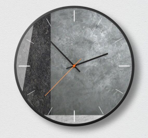 Reloj de pared diseño geométrico moderno