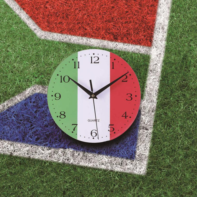 Reloj de pared bandera de España