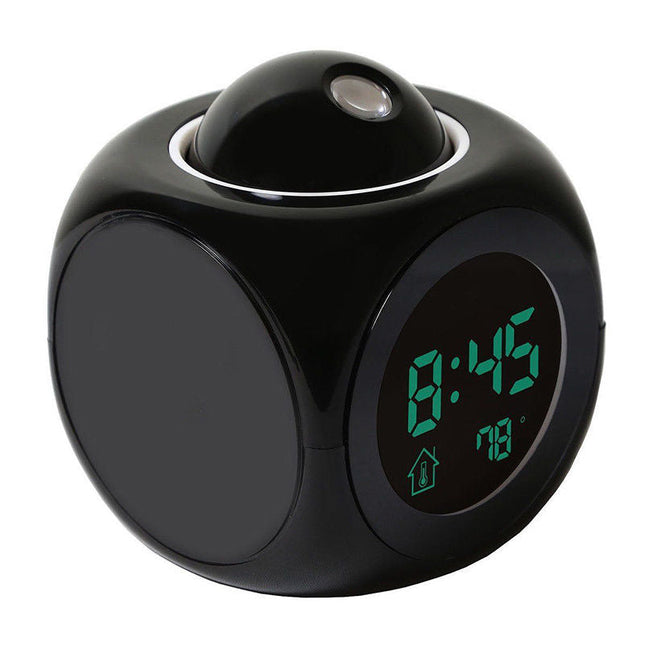 Reloj Despertador Proyector Diseño Minimalista