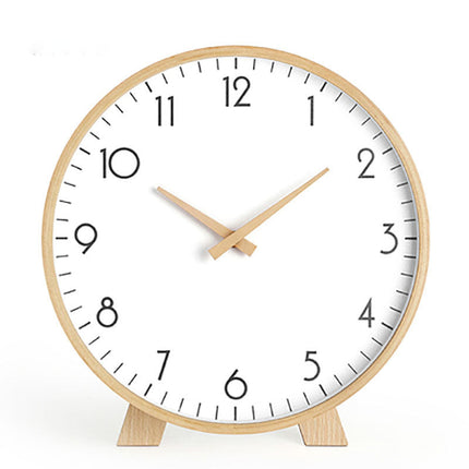 Reloj de sobremesa madera estilo nórdico