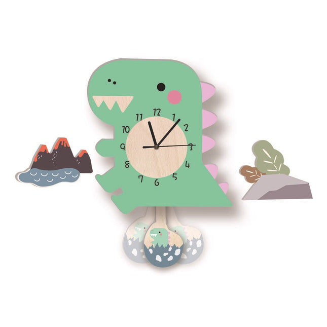 Reloj de pared infantil forma flamenco