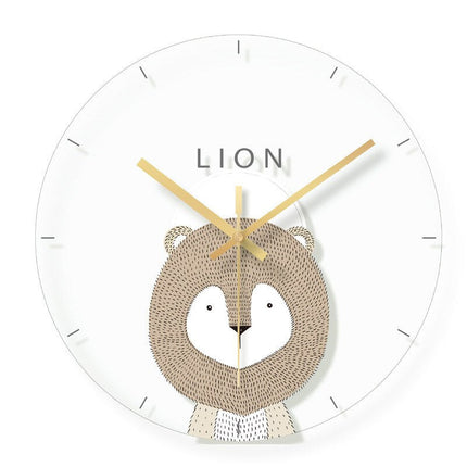 Reloj de pared infantil con zorro