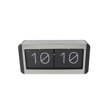 Reloj flip automático sobremesa cromado