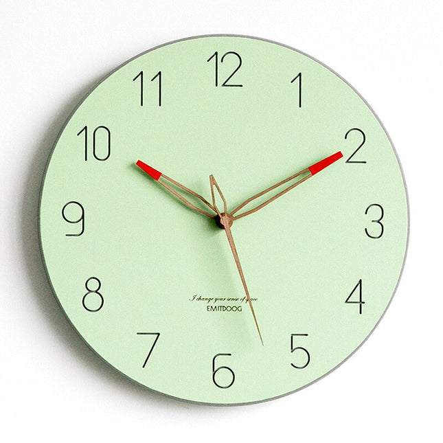 Reloj de pared moderno color pastel