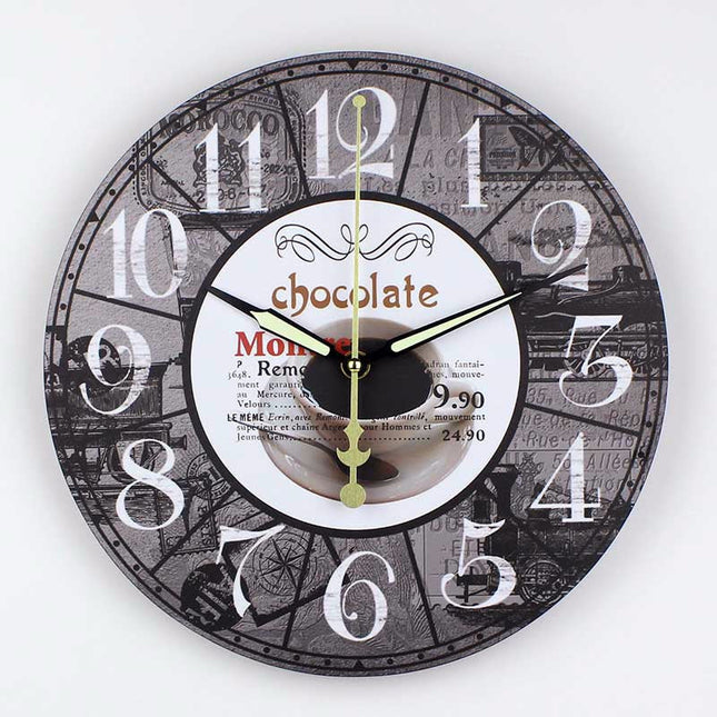 Reloj de pared vintage para cocina
