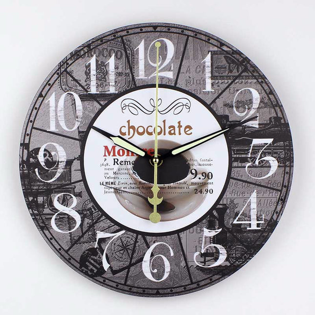 Reloj de pared vintage para cocina