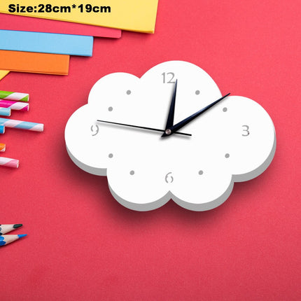 Reloj infantil de pared muñeco nieve