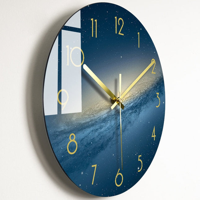 Reloj de pared nórdico diseño artístico