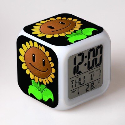 Despertador Cubo Temático Zombies para Niños