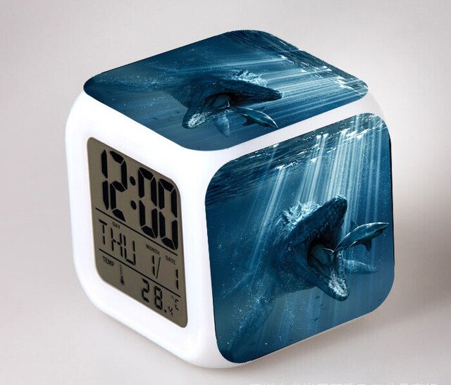 Despertador cubo digital infantil Jurassic Park