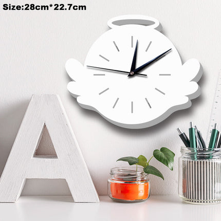 Reloj infantil de pared muñeco nieve