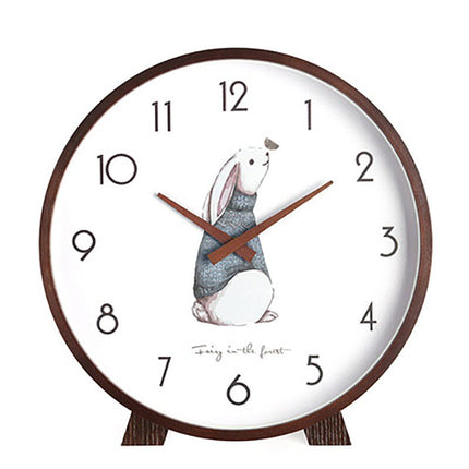 Reloj de sobremesa madera estilo nórdico