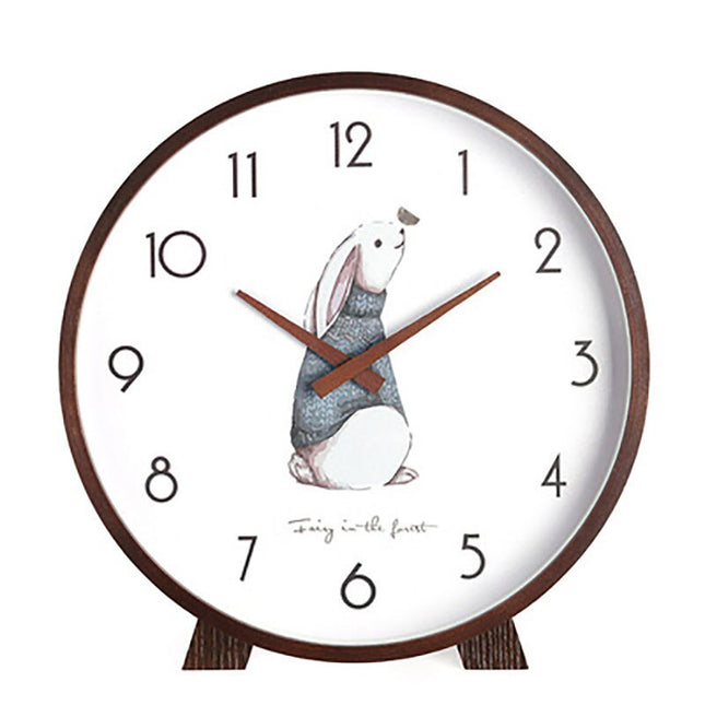 Reloj de sobremesa madera estilo nórdico