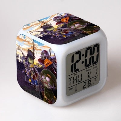 Despertador Cubo Temático Zombies para Niños