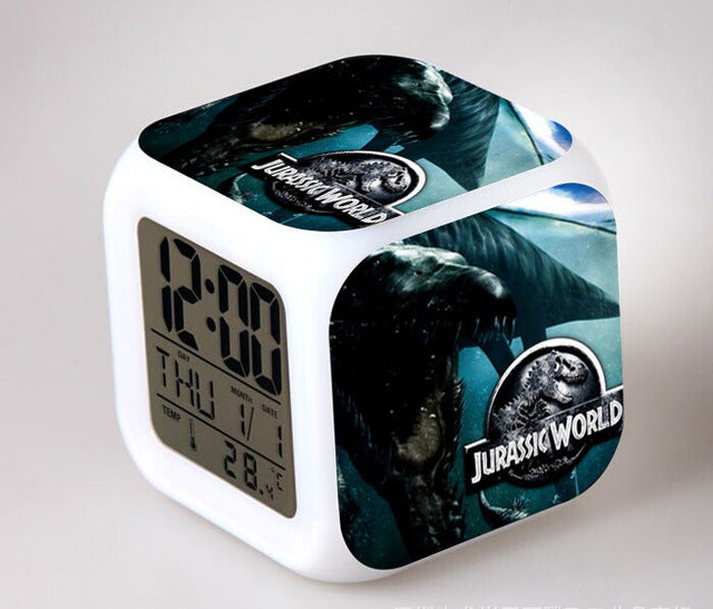 Despertador cubo digital infantil Jurassic Park