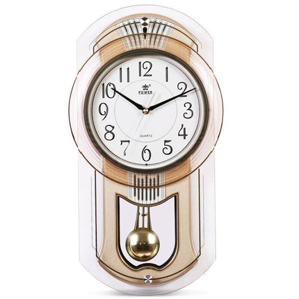 Reloj de pared de salón con péndulo