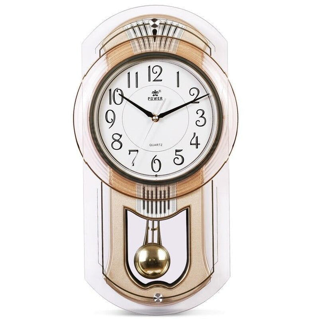 Reloj de pared de salón con péndulo