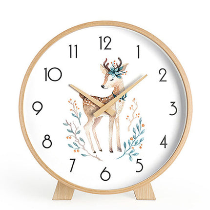 Reloj de sobremesa madera estilo nórdico