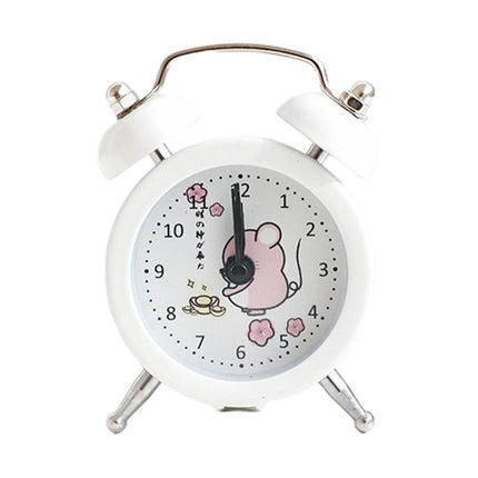 Despertador retro de doble campana metálico