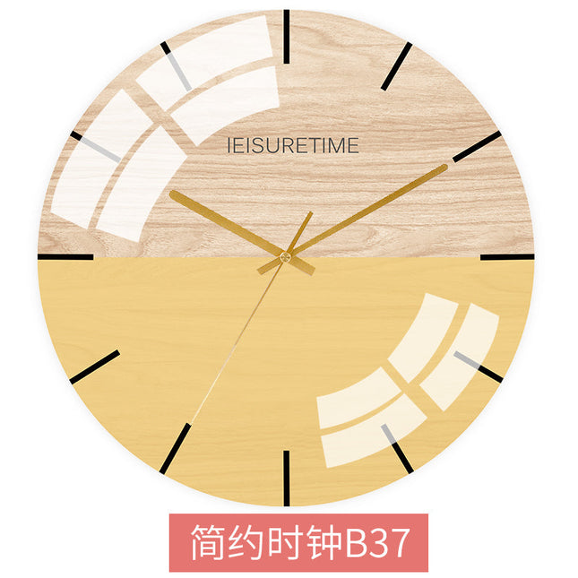 Reloj de pared diseño abstracto colorido