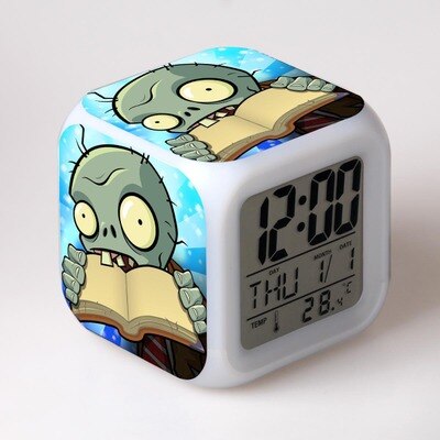 Despertador Cubo Temático Zombies para Niños