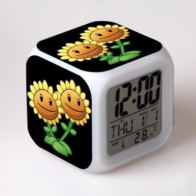 Despertador Cubo Temático Zombies para Niños