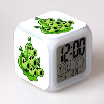 Despertador Cubo Temático Zombies para Niños
