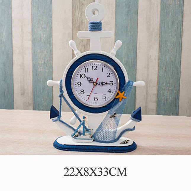Reloj de sobremesa decorativo estilo náutico