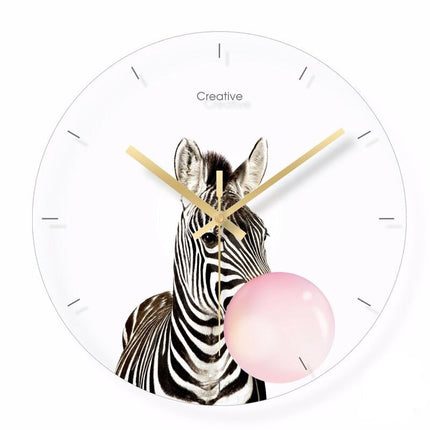 Reloj de pared infantil con zorro