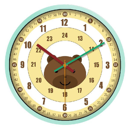 Reloj de pared educativo para niños