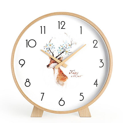 Reloj de sobremesa madera estilo nórdico
