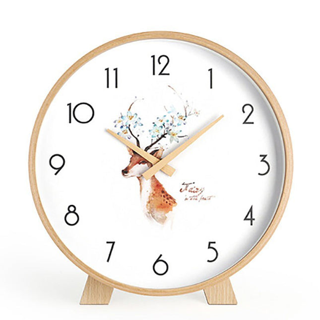 Reloj de sobremesa madera estilo nórdico