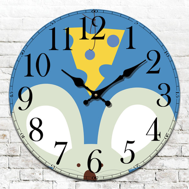 Reloj de pared infantil diseño búho