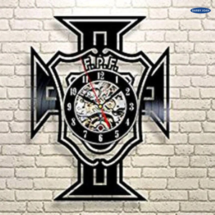 Reloj de vinilo escudo de Portugal