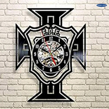 Reloj de vinilo escudo de Portugal