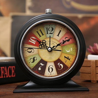 Reloj de sobremesa vintage Torre Eiffel