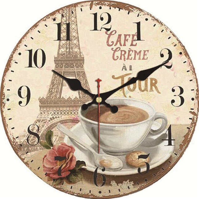 Reloj de pared cocina Café París
