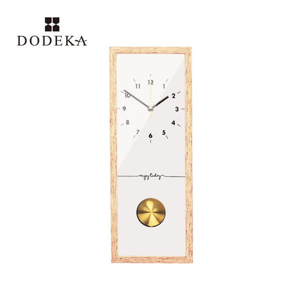 Reloj de sobremesa de madera péndulo