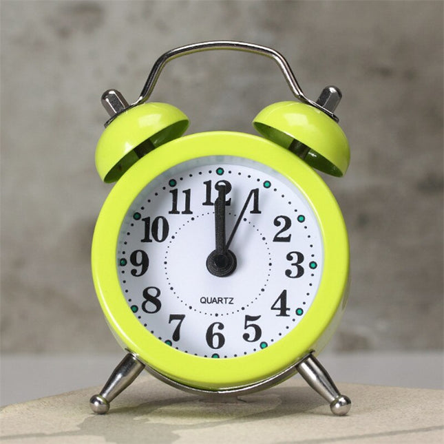 Despertador clásico con doble campana ruidoso