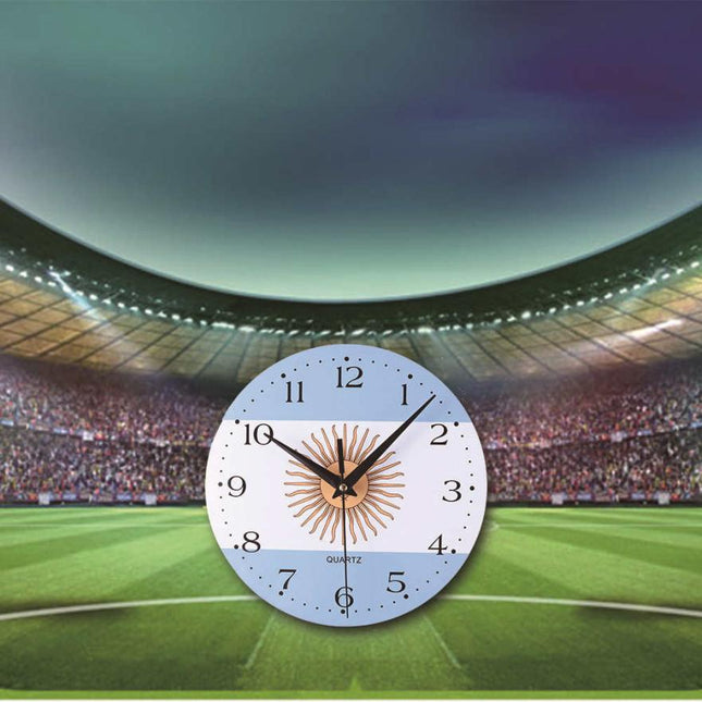 Reloj de pared bandera de España